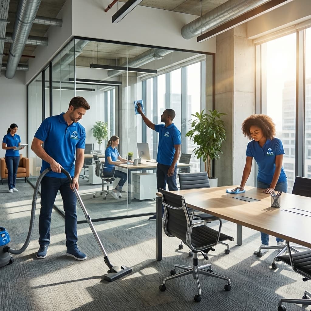 Bay Facility Management™ commercial cleaning team in Northern Alabama