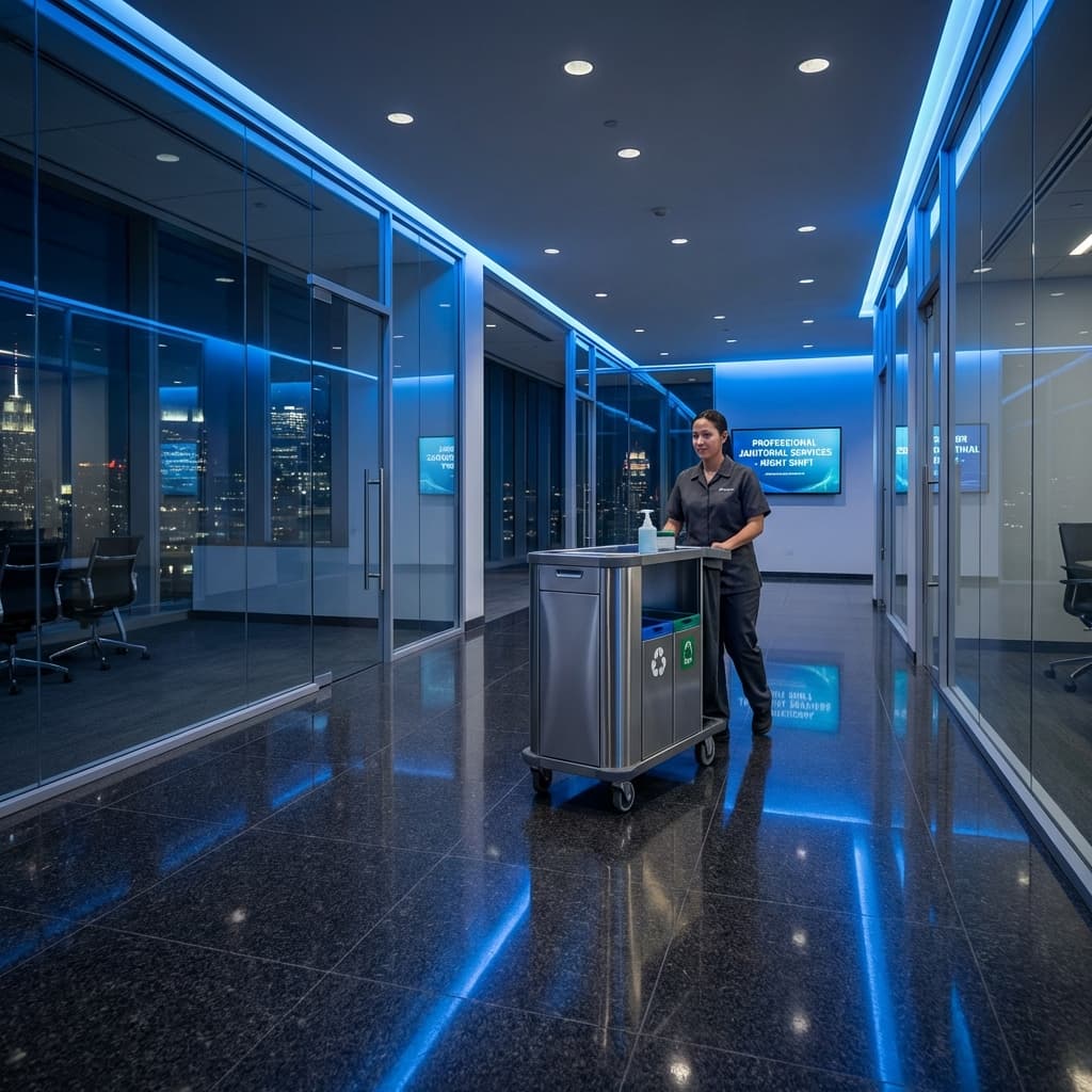 Commercial cleaning by Bay Facility Management™ in Northern Alabama